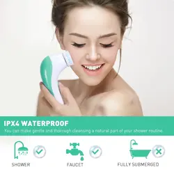 فیس براش 4 کاره برند ETEREAUTY ETEREAUTY 4 in 1 Travel-sized Electric Facial Cleaning Brush Skin Care Electric Beauty Device Brush Skin Care Massager - فروشگاه اینترنتی قاسمی شاپ