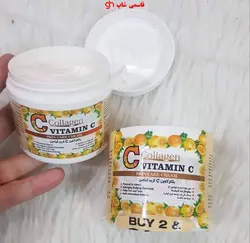 کرم ویتامین C با کلاژن - فروشگاه اینترنتی قاسمی شاپ