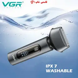 ماشین اصلاح موی صورت وی جی ار مدل VgR-381 - فروشگاه اینترنتی قاسمی شاپ