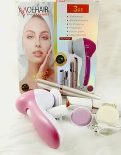 پک اورجینال مراقبت از پوست Moehair Beauty 3IN1. ماساژور صورت موکن صورت وبدن فلاوزماساژور صورت موکن صورت وبدن فلاوز - فروشگاه اینترنتی قاسمی شاپ
