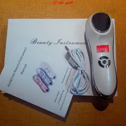 دستگاه اسکوم و ماساژو تقویت کننده و جوانسازی صورت سرد و گرم اسکوم تراپی و جوان ساز beauty instrument - فروشگاه اینترنتی قاسمی شاپ