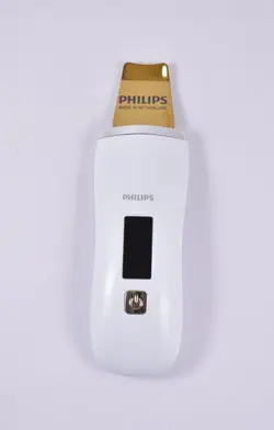 دستگاه اتوی پوست درما اف التراسونیک فیلیپس هلند دیجیتالی تیغه گلد۴کارهPHILIPS - فروشگاه اینترنتی قاسمی شاپ