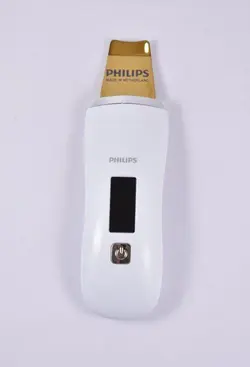 دستگاه اتوی پوست درما اف التراسونیک فیلیپس هلند دیجیتالی تیغه گلد۴کارهPHILIPS - فروشگاه اینترنتی قاسمی شاپ