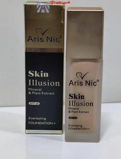 کرم پودر آریس نایس مدل SKIN Illusion شماره ۰۱حجم ۴۵ میلی لیتر - فروشگاه اینترنتی قاسمی شاپ