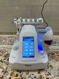 دستگاه آکوافیشیال ۸ کاره برند انزوایتالیا ۸ In 1 Hydra Dermabrasion enzo Italy - فروشگاه اینترنتی قاسمی شاپ
