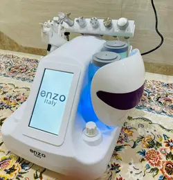 دستگاه آکوافیشیال ۸ کاره برند انزوایتالیا ۸ In 1 Hydra Dermabrasion enzo Italy - فروشگاه اینترنتی قاسمی شاپ