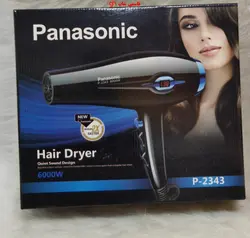 سشوار حرفه ای پاناسونیک مخصوص سالن مدل P-2343 Panasonic. P-2343 Hair Dryer - فروشگاه اینترنتی قاسمی شاپ