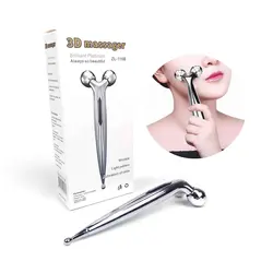 ماساژور دستی ۳D صورت و بدن با قابلیت چرخش۳۶۰درجه مدلZL-116massager - فروشگاه اینترنتی قاسمی شاپ