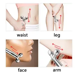 ماساژور دستی ۳D صورت و بدن با قابلیت چرخش۳۶۰درجه مدلZL-116massager - فروشگاه اینترنتی قاسمی شاپ