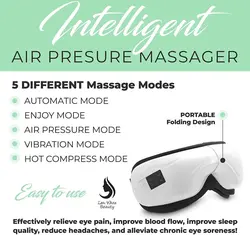 دستگاه ماساژور چشم بلوتوث دار لرزشی - فروشگاه اینترنتی قاسمی شاپ