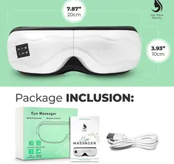 دستگاه ماساژور چشم بلوتوث دار لرزشی - فروشگاه اینترنتی قاسمی شاپ