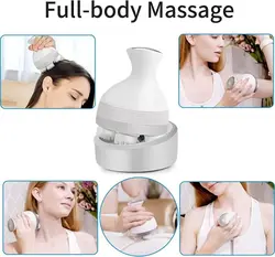 ماساژور برقی سر، ماساژور اسکراپر قابل حمل برای رشد مو، پاکسازی عمیق و آرامش استرس - فروشگاه اینترنتی قاسمی شاپ