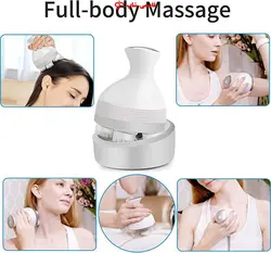 ماساژور برقی سر، ماساژور اسکراپر قابل حمل برای رشد مو، پاکسازی عمیق و آرامش استرس - فروشگاه اینترنتی قاسمی شاپ