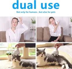 ماساژور برقی سر، ماساژور اسکراپر قابل حمل برای رشد مو، پاکسازی عمیق و آرامش استرس - فروشگاه اینترنتی قاسمی شاپ