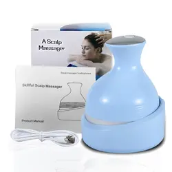 ماساژور برقی سر، ماساژور اسکراپر قابل حمل برای رشد مو، پاکسازی عمیق و آرامش استرس - فروشگاه اینترنتی قاسمی شاپ