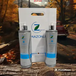 پک شامپو وماسک آمازون لیس برزیلی فری سولفات با عصاره نعنا و سیر و کاکائو درحجم2000میلی لیتر - فروشگاه اینترنتی قاسمی شاپ