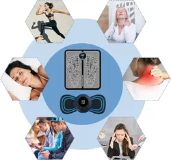 پک ماساژور پا و پروانه ای EMS هوشمند اورجینال - فروشگاه اینترنتی قاسمی شاپ