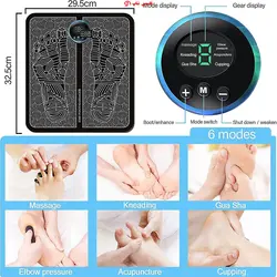 پک ماساژور پا و پروانه ای EMS هوشمند اورجینال - فروشگاه اینترنتی قاسمی شاپ