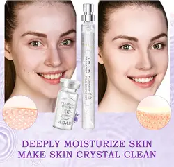 ست لیفتینگ نخ پلاتینیوم ADAD، نخ های کلاژن قابل جذب برای لیفت صورت، نخ پروتئین محلول و ترکیب اسانس طلا، سرم کلاژن معکوس برای صورت زنانه - فروشگاه اینترنتی قاسمی شاپ