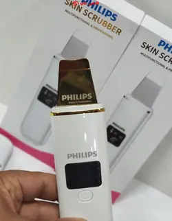 دستگاه اتوی پوست درما اف التراسونیک فیلیپس هلند دیجیتالی تیغه گلد4کارهPHILIPS - فروشگاه اینترنتی قاسمی شاپ