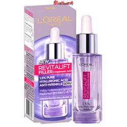 سرم ضد چروک و پرکننده لورال مدل رویتالیفت فیلر حجم 30 میل - فروشگاه اینترنتی قاسمی شاپ