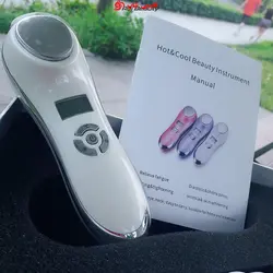 دستگاه اسکوم و ماساژو تقویت کننده و جوانسازی صورت سرد و گرم اسکوم تراپی و جوان ساز beauty instrument - فروشگاه اینترنتی قاسمی شاپ