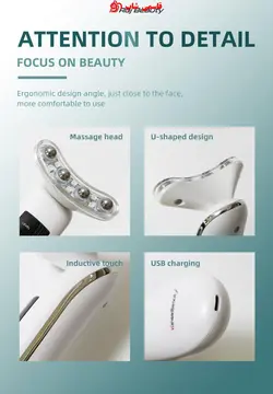 ماساژور لیفتینگ صورت گردن ماساژور تقویت کننده پوست صورت دستگاه زیبایی جوان سازی پوست زیبایی M1903 IPL SKIN REJUVENATION RF BEAUTY DEVICE - فروشگاه اینترنتی قاسمی شاپ