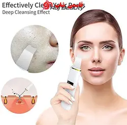 دستگاه اولتراسونیک درما اف اتوی صورت 5 کاره دیجیتالیUltrasonic Skin cleaner - فروشگاه اینترنتی قاسمی شاپ