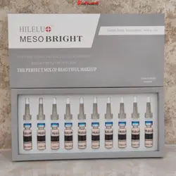 کوکتل کرم پودر دائم مزوبرایتMESOBRIGHT-HiLELU - فروشگاه اینترنتی قاسمی شاپ