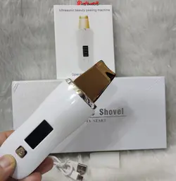دستگاه اتوی پوست درما اف التراسونیک دیجیتالی تیغه گلد ULTRASONIC SHOVEL BEAUTY START - فروشگاه اینترنتی قاسمی شاپ