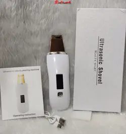 دستگاه اتوی پوست درما اف التراسونیک دیجیتالی تیغه گلد ULTRASONIC SHOVEL BEAUTY START - فروشگاه اینترنتی قاسمی شاپ