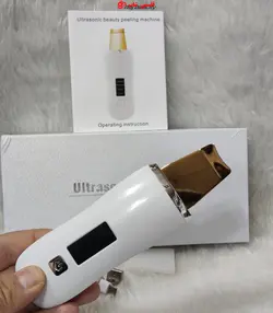 دستگاه اتوی پوست درما اف التراسونیک دیجیتالی تیغه گلد ULTRASONIC SHOVEL BEAUTY START - فروشگاه اینترنتی قاسمی شاپ