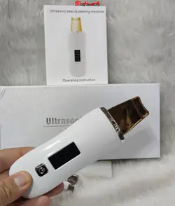 دستگاه اتوی پوست درما اف التراسونیک دیجیتالی تیغه گلد ULTRASONIC SHOVEL BEAUTY START - فروشگاه اینترنتی قاسمی شاپ