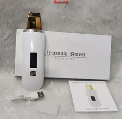 دستگاه اتوی پوست درما اف التراسونیک دیجیتالی تیغه گلد ULTRASONIC SHOVEL BEAUTY START - فروشگاه اینترنتی قاسمی شاپ