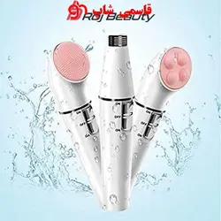 اپیلاتور برقی و ماساژور وفیس براش پوست مارسکی Marsky Electric moaning kit and skin massager - فروشگاه اینترنتی قاسمی شاپ