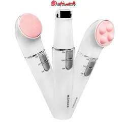 اپیلاتور برقی و ماساژور وفیس براش پوست مارسکی Marsky Electric moaning kit and skin massager - فروشگاه اینترنتی قاسمی شاپ