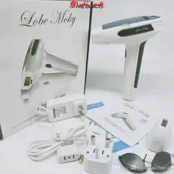 دستگاه لیزر موهای زائد استفاده خانگی همراه با دوسری عدد از بین برنده IPL برای رفع موهای زائد دائمی جوان سازی پوست - فروشگاه اینترنتی قاسمی شاپ