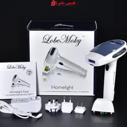 دستگاه لیزر موهای زائد استفاده خانگی همراه با دوسری عدد از بین برنده IPL برای رفع موهای زائد دائمی جوان سازی پوست - فروشگاه اینترنتی قاسمی شاپ