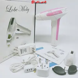 دستگاه لیزر موهای زائد استفاده خانگی همراه با دوسری عدد از بین برنده IPL برای رفع موهای زائد دائمی جوان سازی پوست - فروشگاه اینترنتی قاسمی شاپ