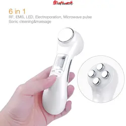 دستگاه زیبایی سفت کننده پوست RF ، 5 در 1 LED فوتون صورت با فرکانس رادیویی صورت جوان سازی پوست EMS مزوتراپی برای سفت شدن درمان زیبایی لیفت صورت - فروشگاه اینترنتی قاسمی شاپ