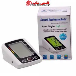 مانیتور الکترونیکی فشار خون.وفشارسنج میکرو کامپیوتر هوشمند مانیتور الکترونیکی فشار خون با عملکرد صوتی اصلی معتبر 18884 - فروشگاه اینترنتی قاسمی شاپ