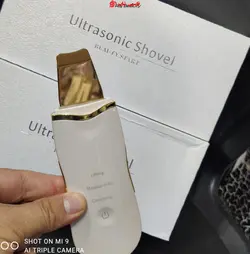 دستگاه اتوی پوست ( درما اف )التراسونیک تیغ گلد اتو صورت Derma F Ultrasonic Shovel beauty start - فروشگاه اینترنتی قاسمی شاپ