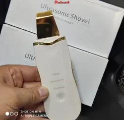 دستگاه اتوی پوست ( درما اف )التراسونیک تیغ گلد اتو صورت Derma F Ultrasonic Shovel beauty start - فروشگاه اینترنتی قاسمی شاپ