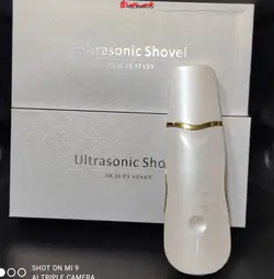 دستگاه اتوی پوست ( درما اف )التراسونیک تیغ گلد اتو صورت Derma F Ultrasonic Shovel beauty start - فروشگاه اینترنتی قاسمی شاپ
