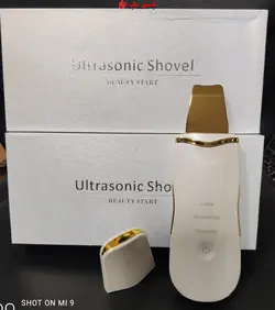 دستگاه اتوی پوست ( درما اف )التراسونیک تیغ گلد اتو صورت Derma F Ultrasonic Shovel beauty start - فروشگاه اینترنتی قاسمی شاپ