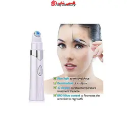 قلم درمانی همراه لیزر نور آبی ضد چروک ضد آکنه مدلLC-7910 - فروشگاه اینترنتی قاسمی شاپ