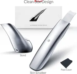 التراسونیک درما اف اتو صورت سیلور مدل ULTRASONIC SKIN SCRUBBER SC-002 - فروشگاه اینترنتی قاسمی شاپ