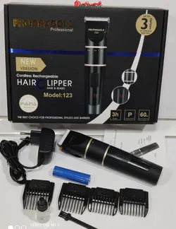 ماشین اصلاح پرومکس گلد مدل 123 PROMAXGOLD123cordlesshairprofessional - فروشگاه اینترنتی قاسمی شاپ