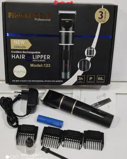 ماشین اصلاح پرومکس گلد مدل 123 PROMAXGOLD123cordlesshairprofessional - فروشگاه اینترنتی قاسمی شاپ