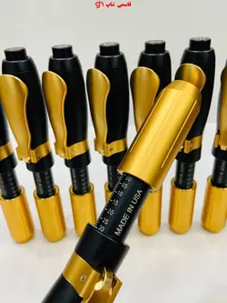 دستگاه هیالورون پن مشکی طلاى اورجينال امريكاى Hyaluron pen - فروشگاه اینترنتی قاسمی شاپ